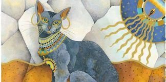 gatos y el antiguo Egipto
